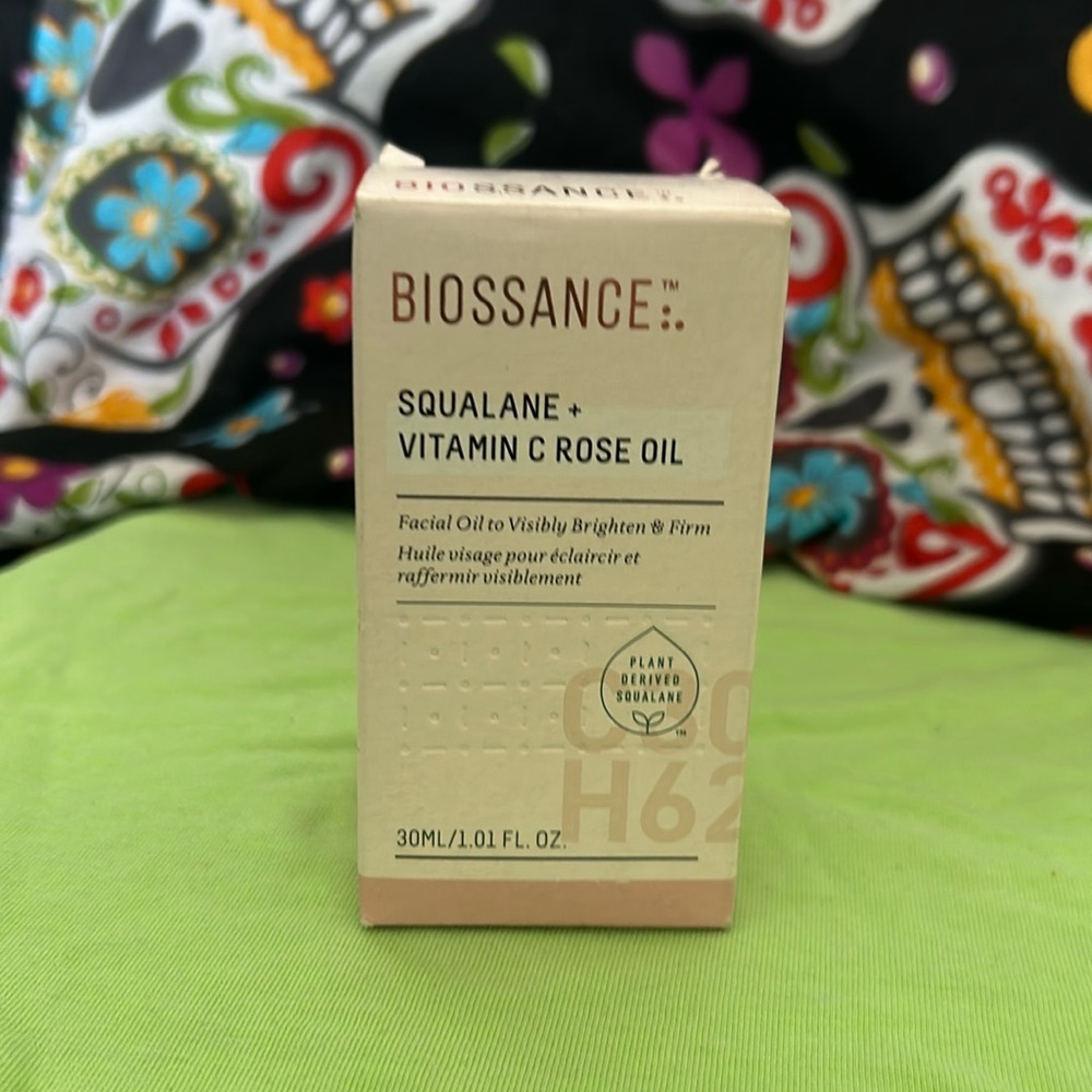 Biossance Squalane + Vitamin C Rose Oil. BRAND NEW